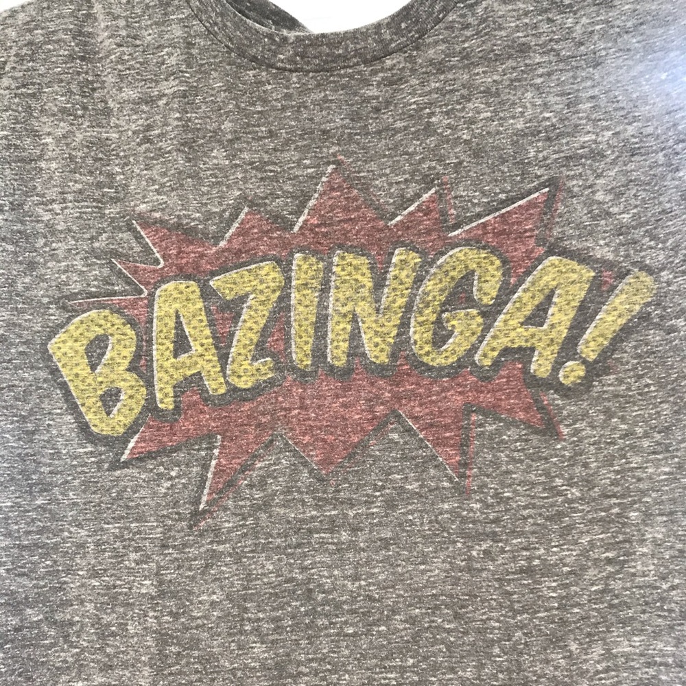 Big Bang theory “Bazinga” T-shirt.